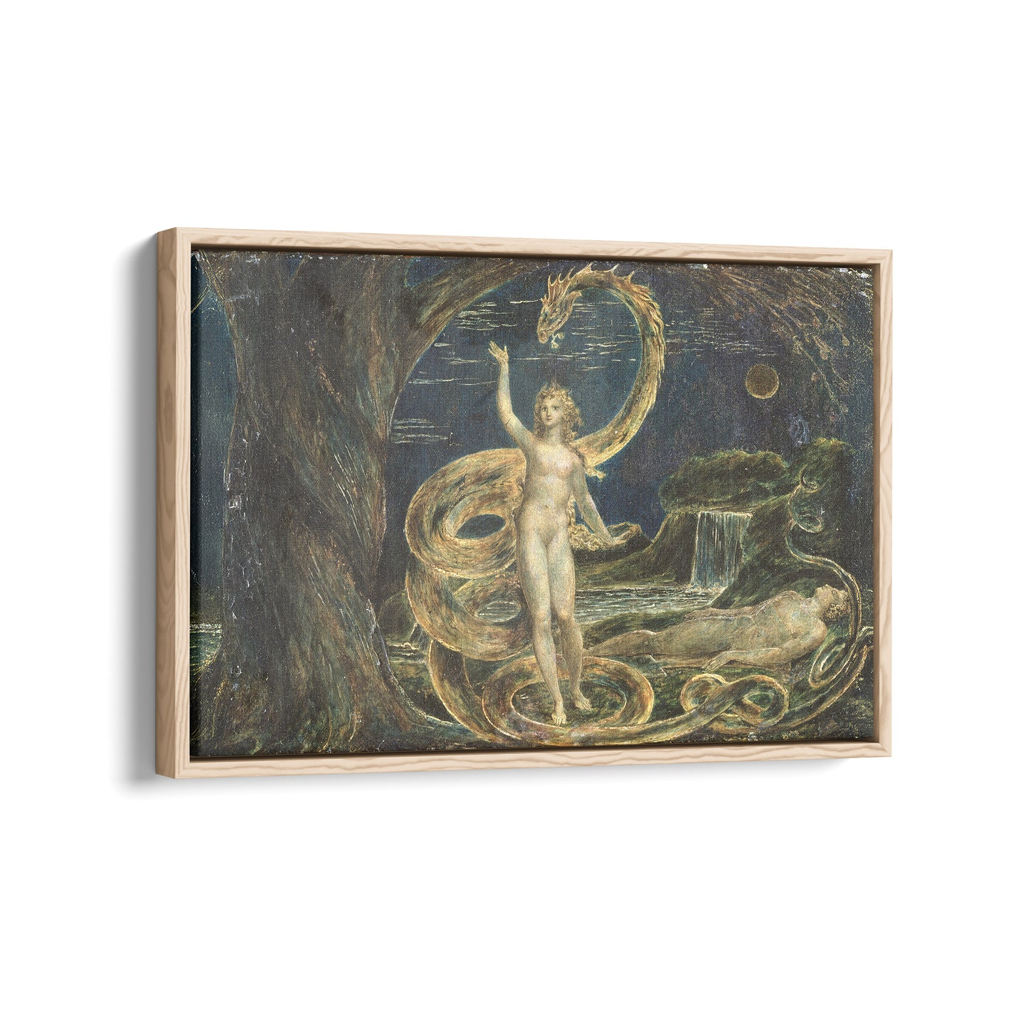 Eve Tempted by the Serpent | William Blake | 1799-1800