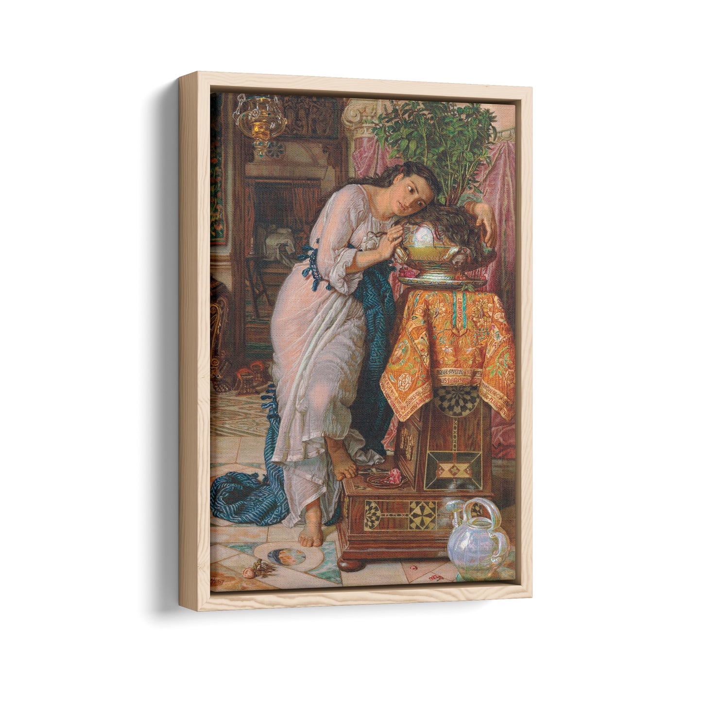 Isabella and the Pot of Basil | William Holman Hunt | 1868