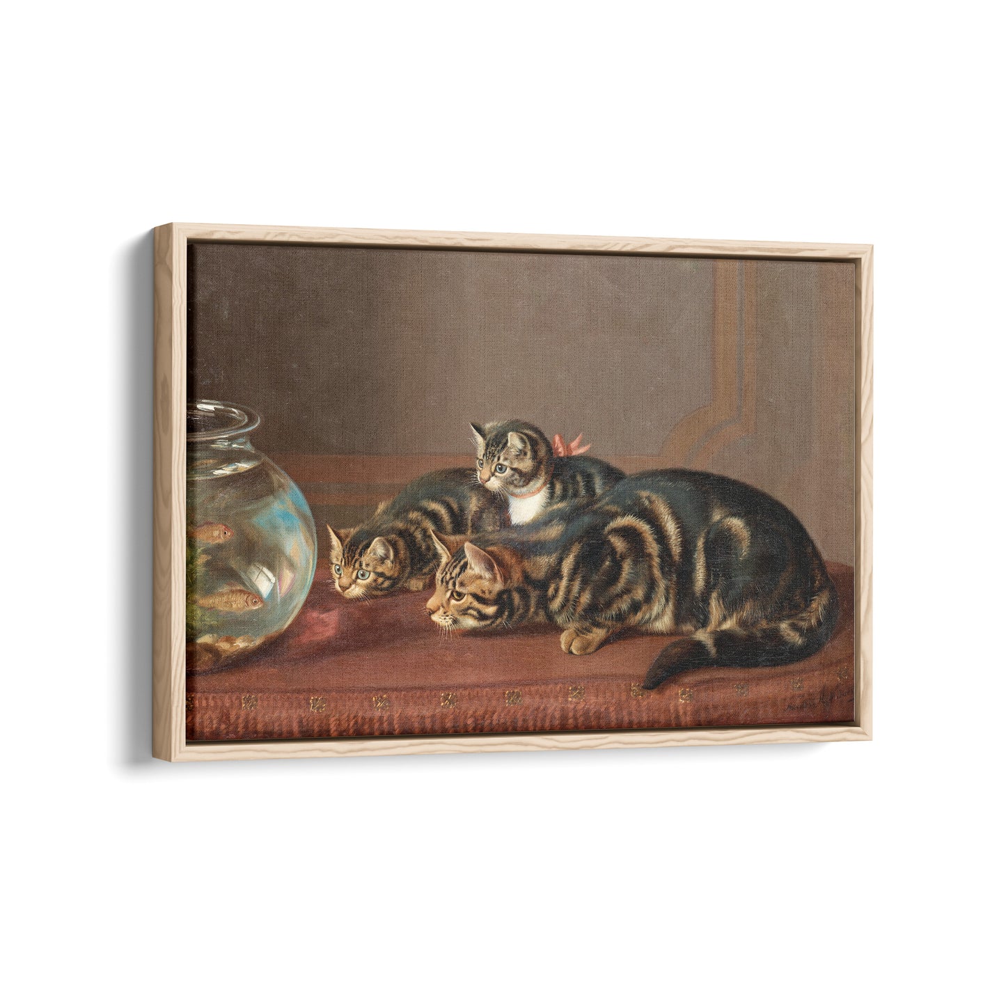 Cats by a Fishbowl | Horatio Henry Couldery | 19th Century