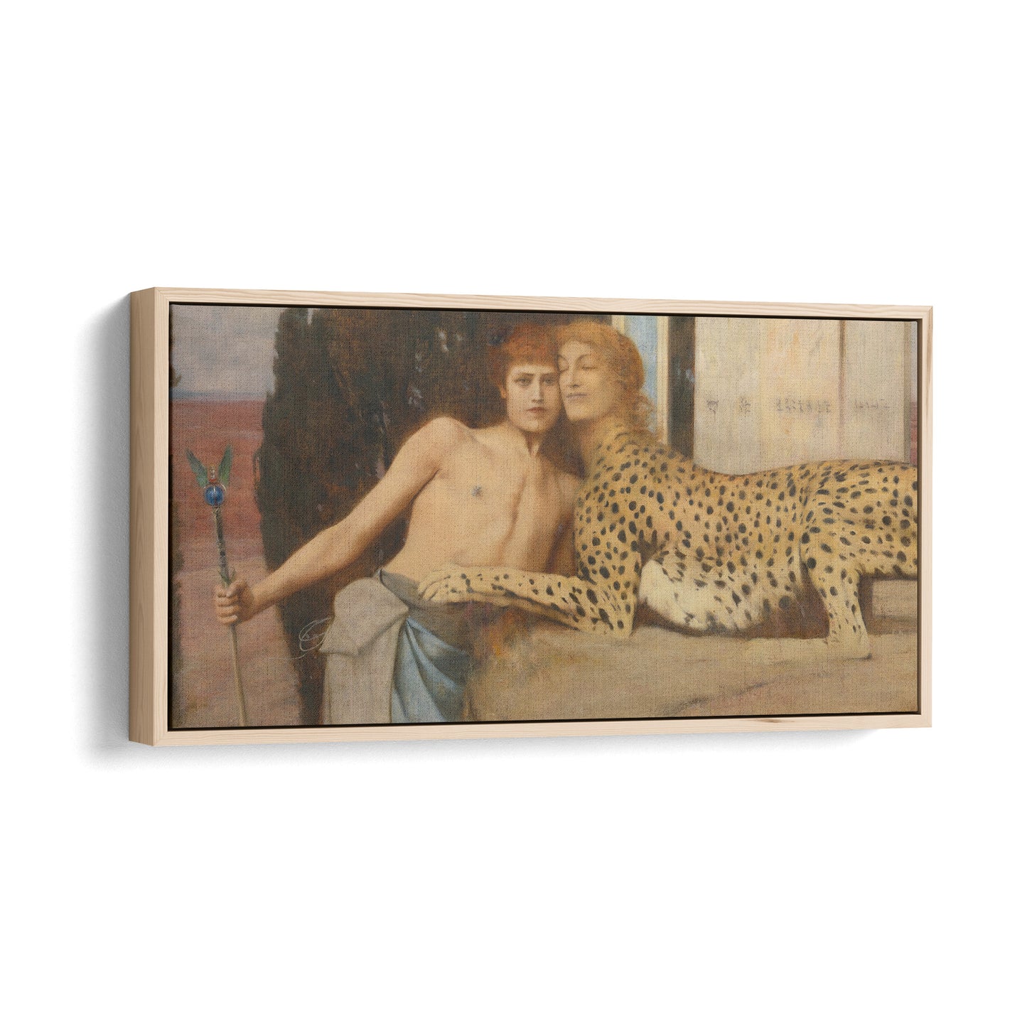 Caresses | Fernand Khnopff | 1896