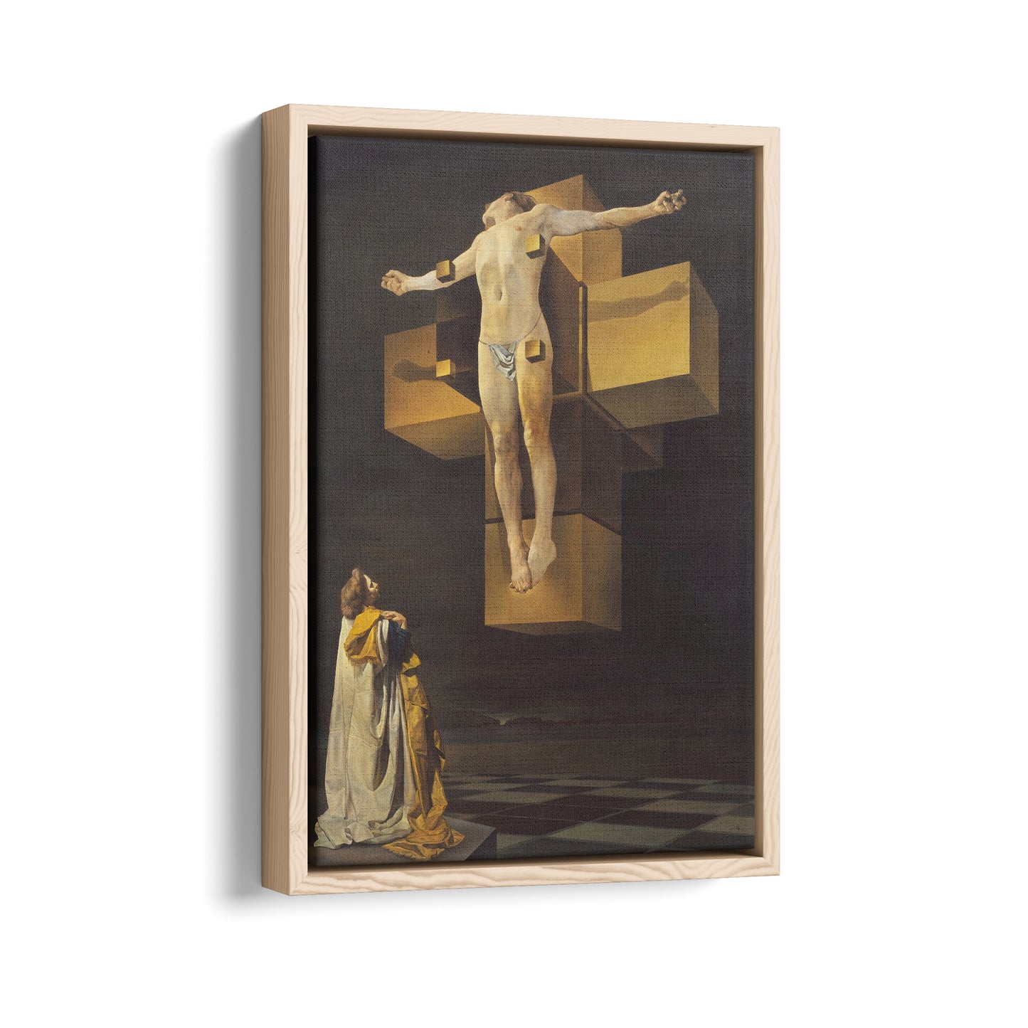 Crucifixion (Corpus Hypercubus) | Salvador Dalí | 1954