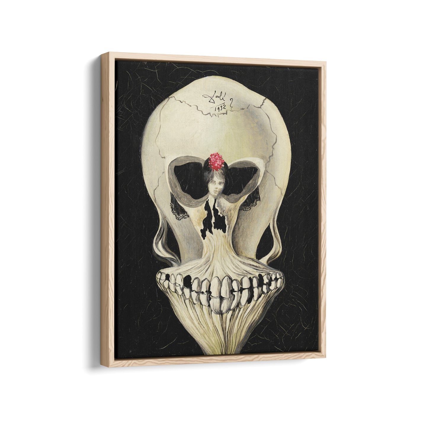 Ballerina in a Skull | Salvador Dali | 1932