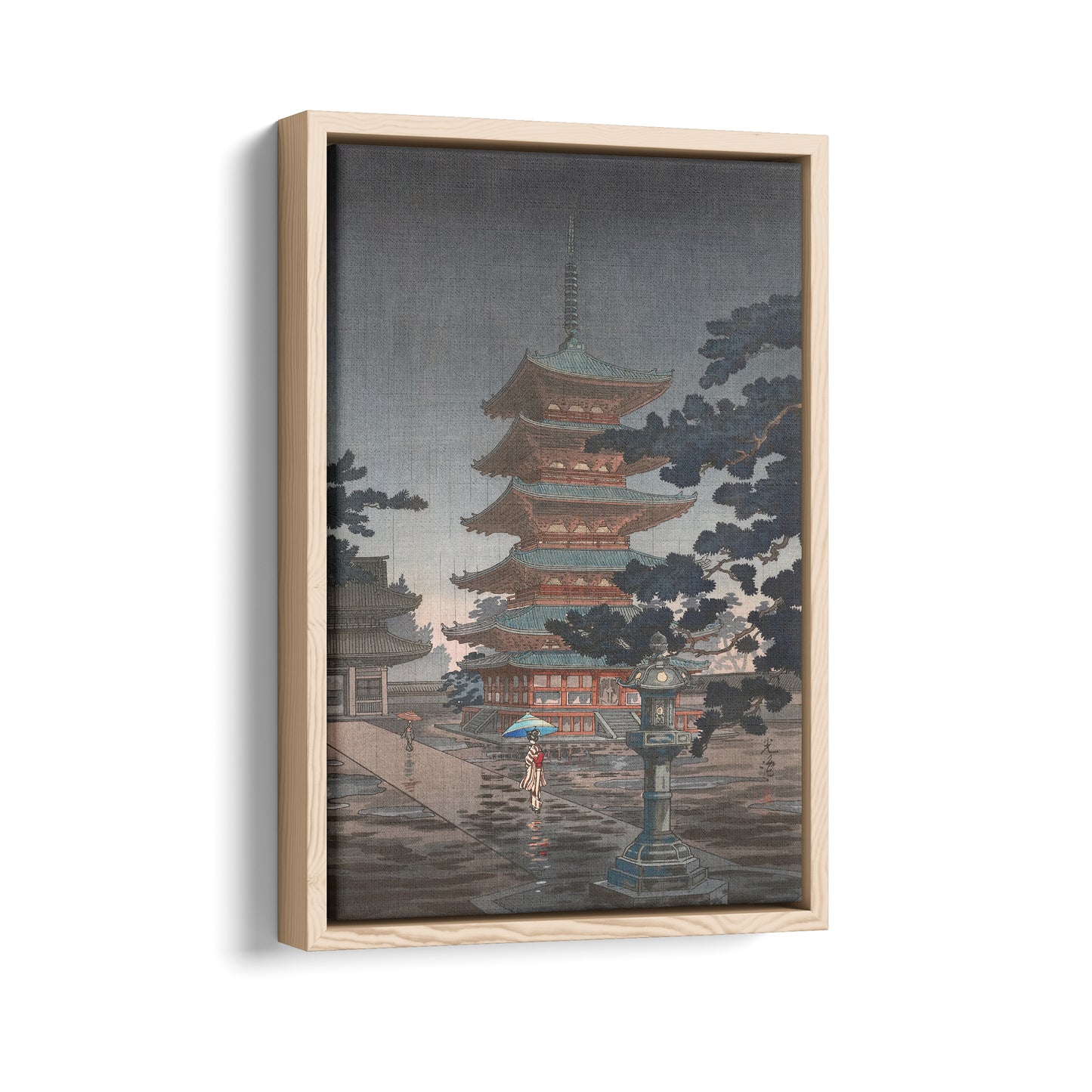 Horyu-ji, Nara | Tsuchiya Koitsu | 1870 - 1949