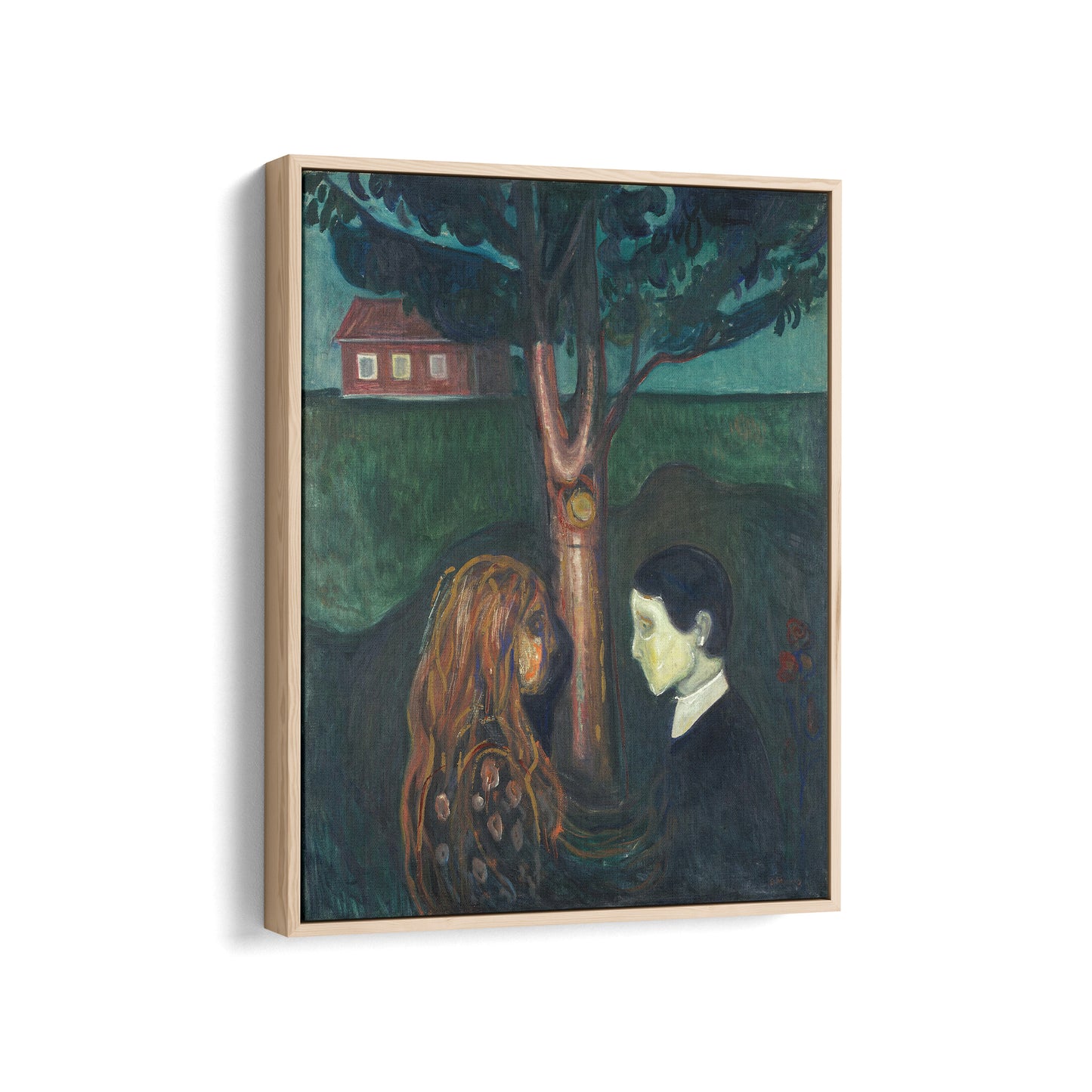 Eye in Eye | Edvard Munch | 1899-1900