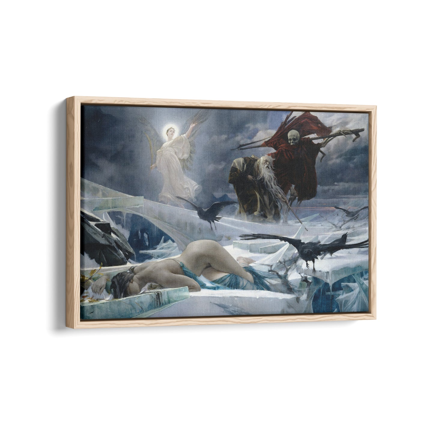 Ahasuerus at the End of the World | Adolf Hirémy-Hirschl | 1888
