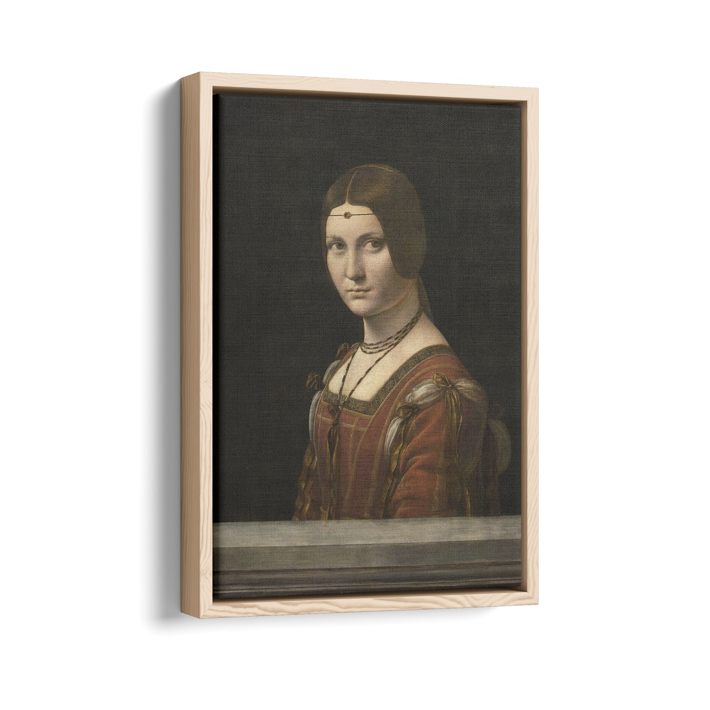 La Belle Ferronière | Leonardo da Vinci | c. 1490
