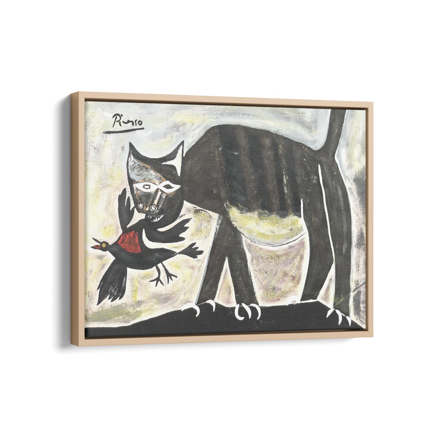 Cat Catching a Bird | Pablo Picasso | 1939