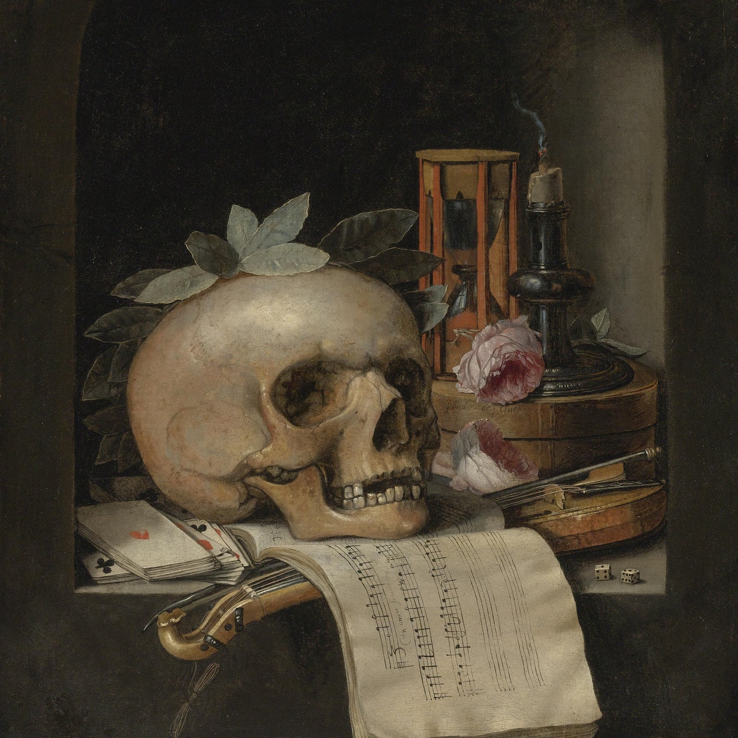 Vanitas | Simon Renard de Saint-André | 1650
