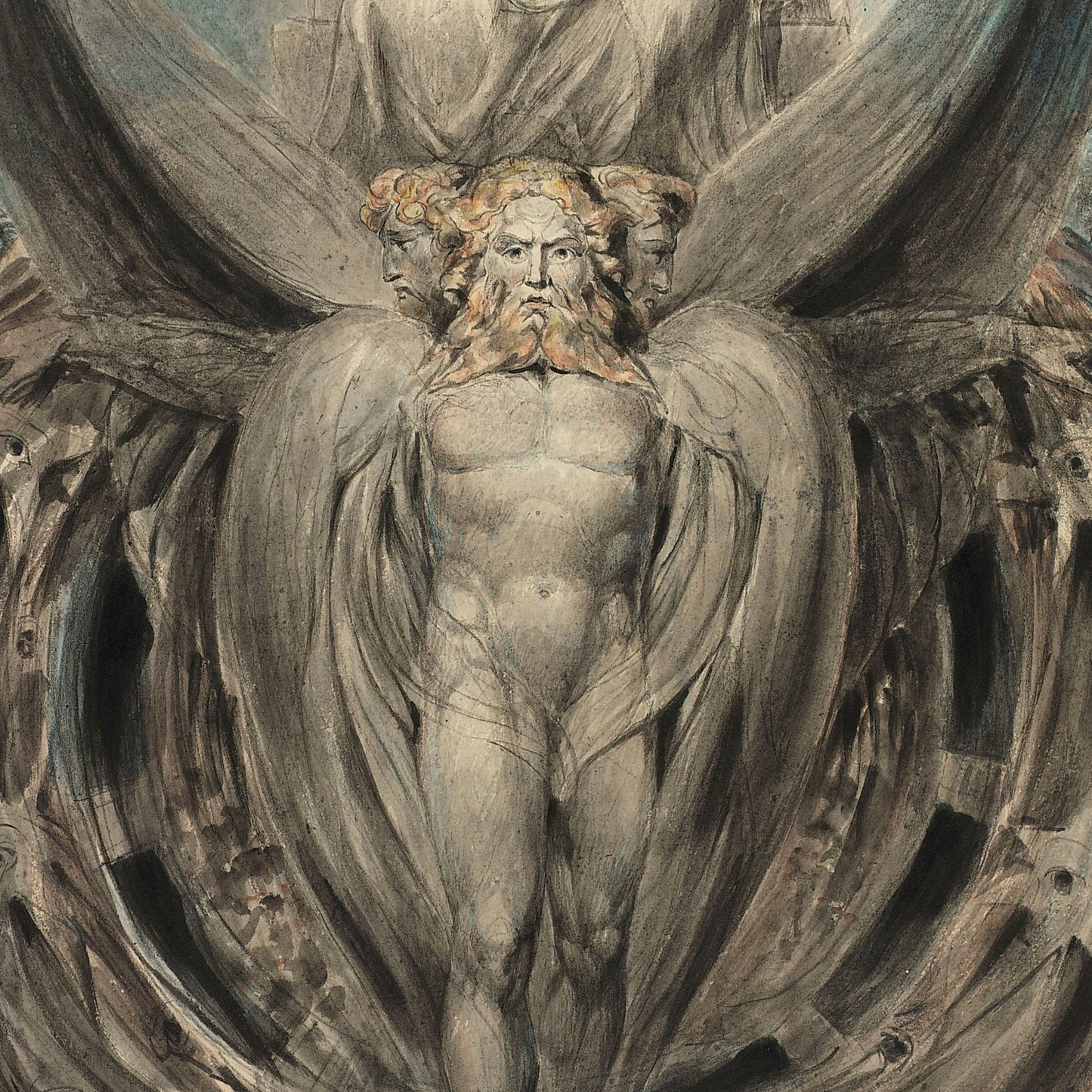 Ezekiel's Vision | William Blake | 1803-05