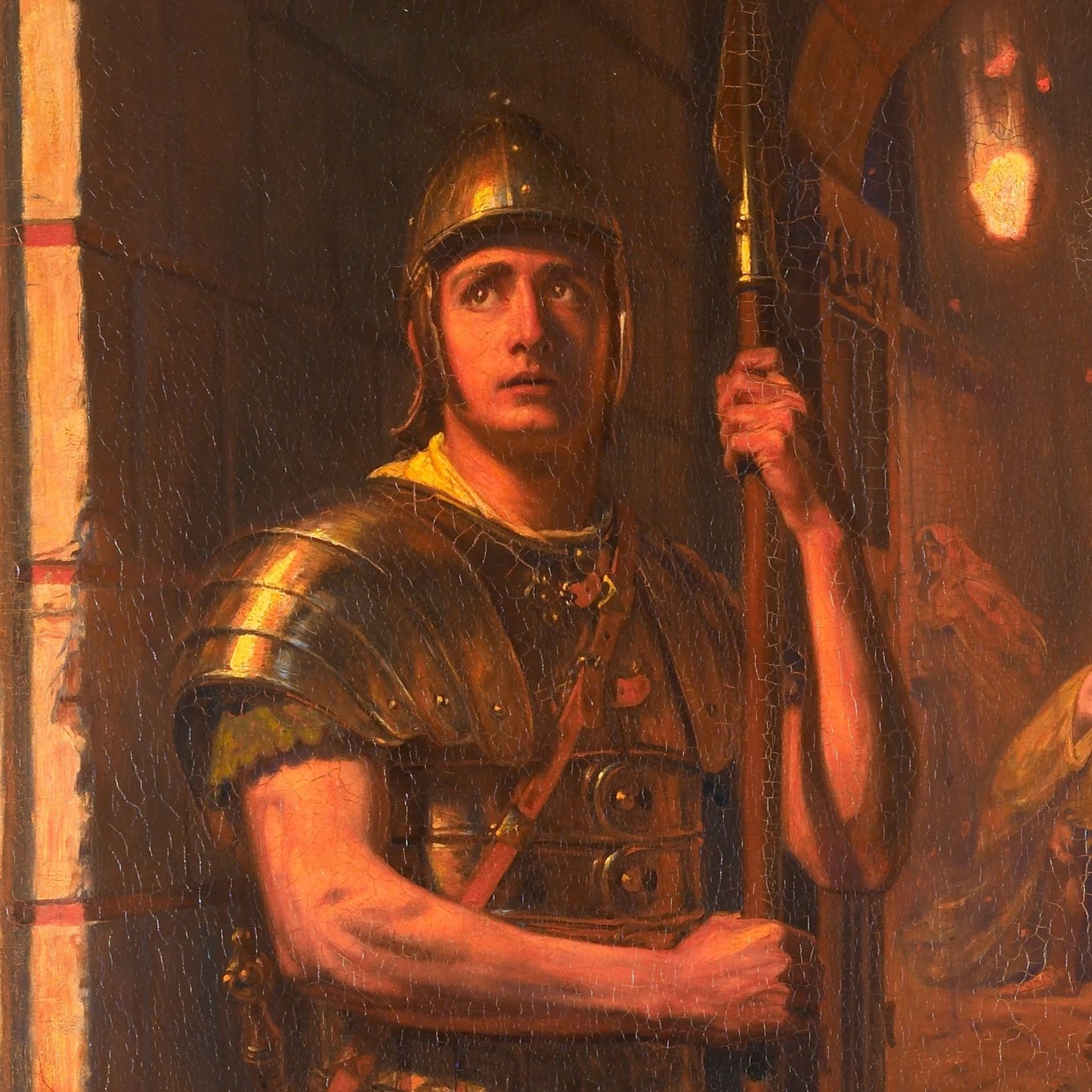 Faithful Unto Death | Sir Edward John Poynter | 1865