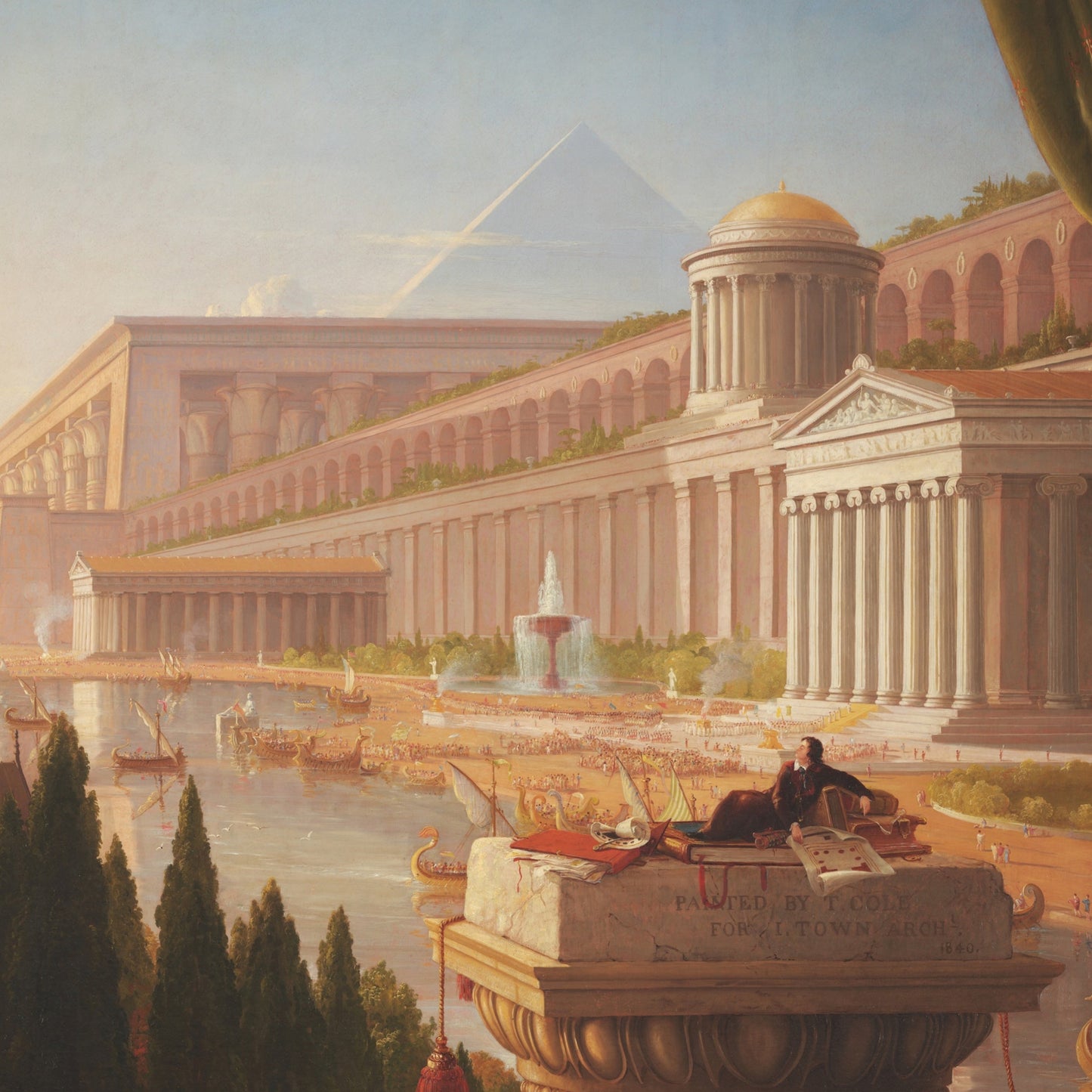 The Architect's Dream | Thomas Cole | 1840