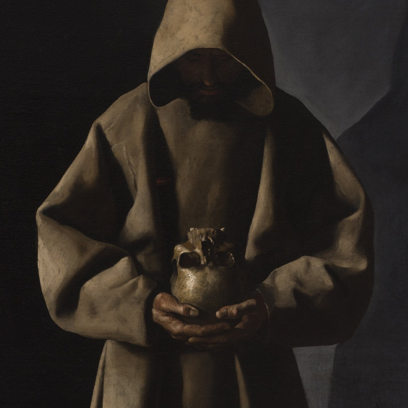 Saint Francis of Assisi in His Tomb | Francisco de Zurbarán | 1630-34