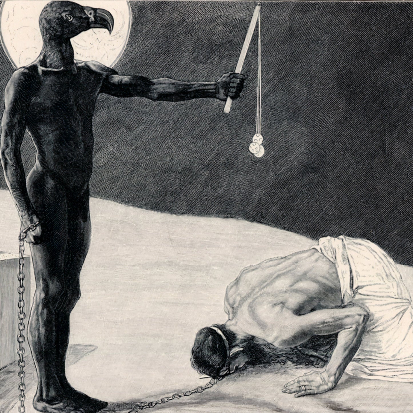Mammon and His Slave | Sascha Schneider | 1896