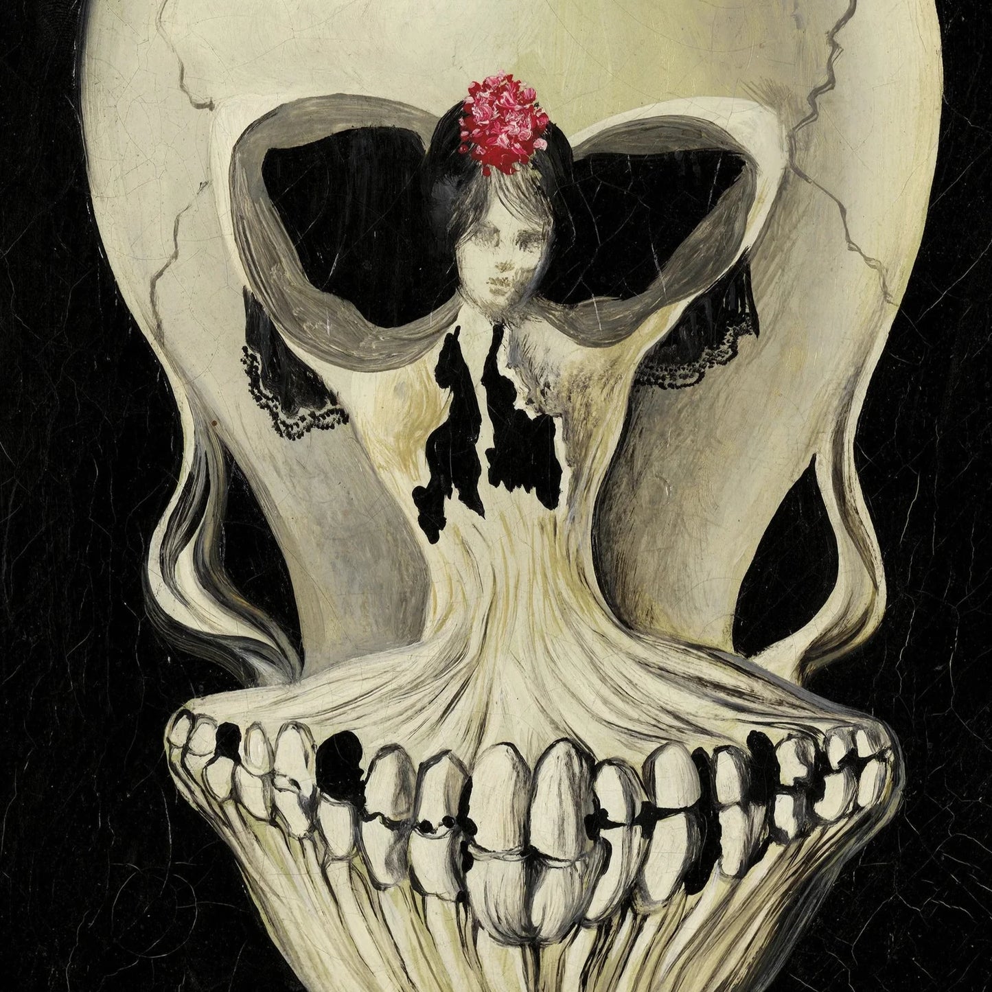 Ballerina in a Skull | Salvador Dali | 1932