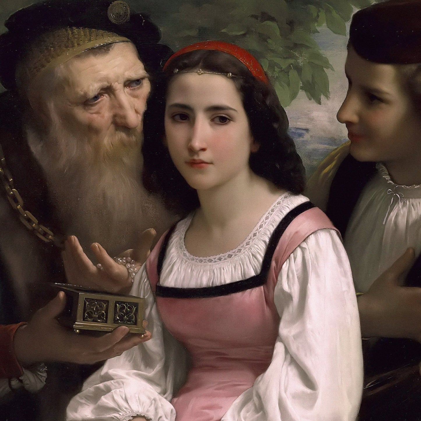 Between Wealth and Love | William-Adolphe Bouguereau | 1869