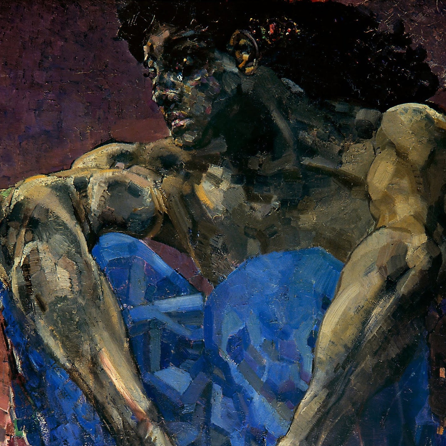 The Demon Seated | Mikhail Vrubel | 1890