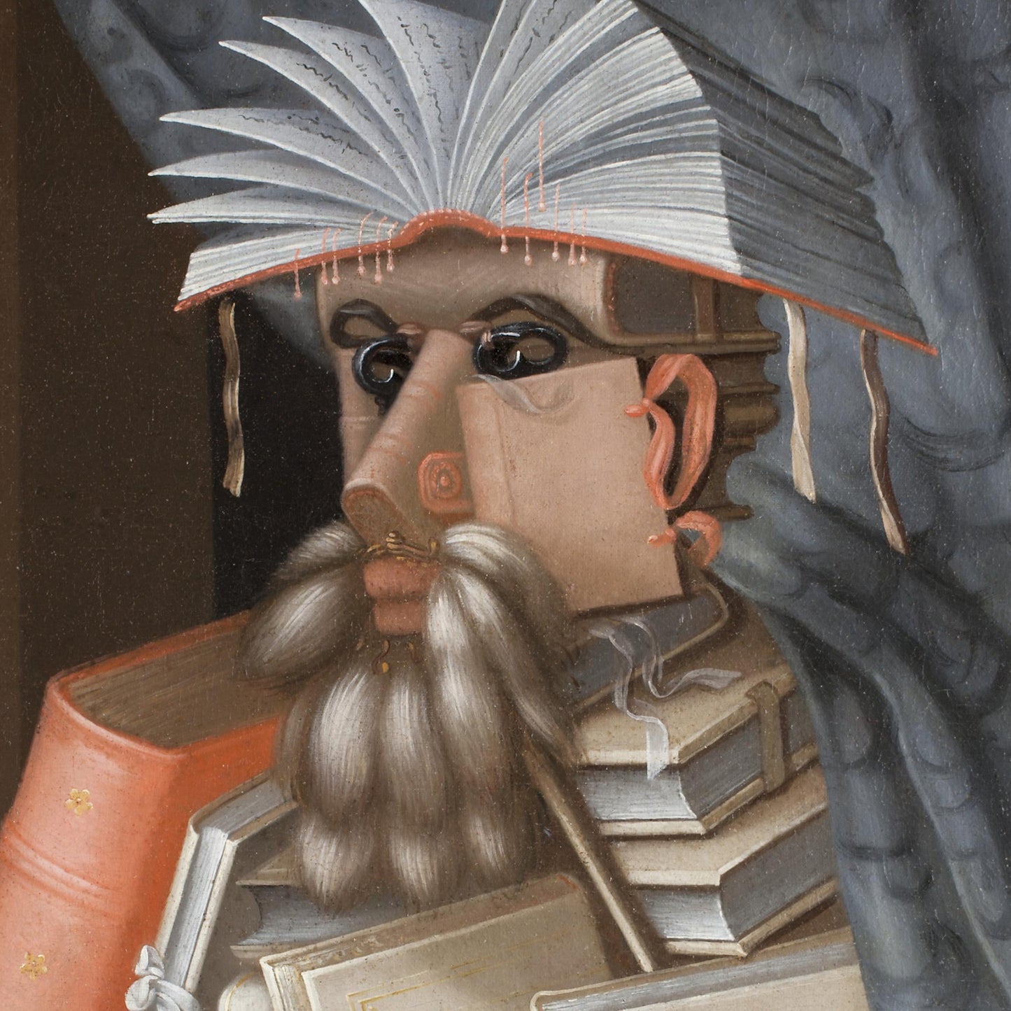 The Librarian | Giuseppe Arcimboldo | c. 1562–66