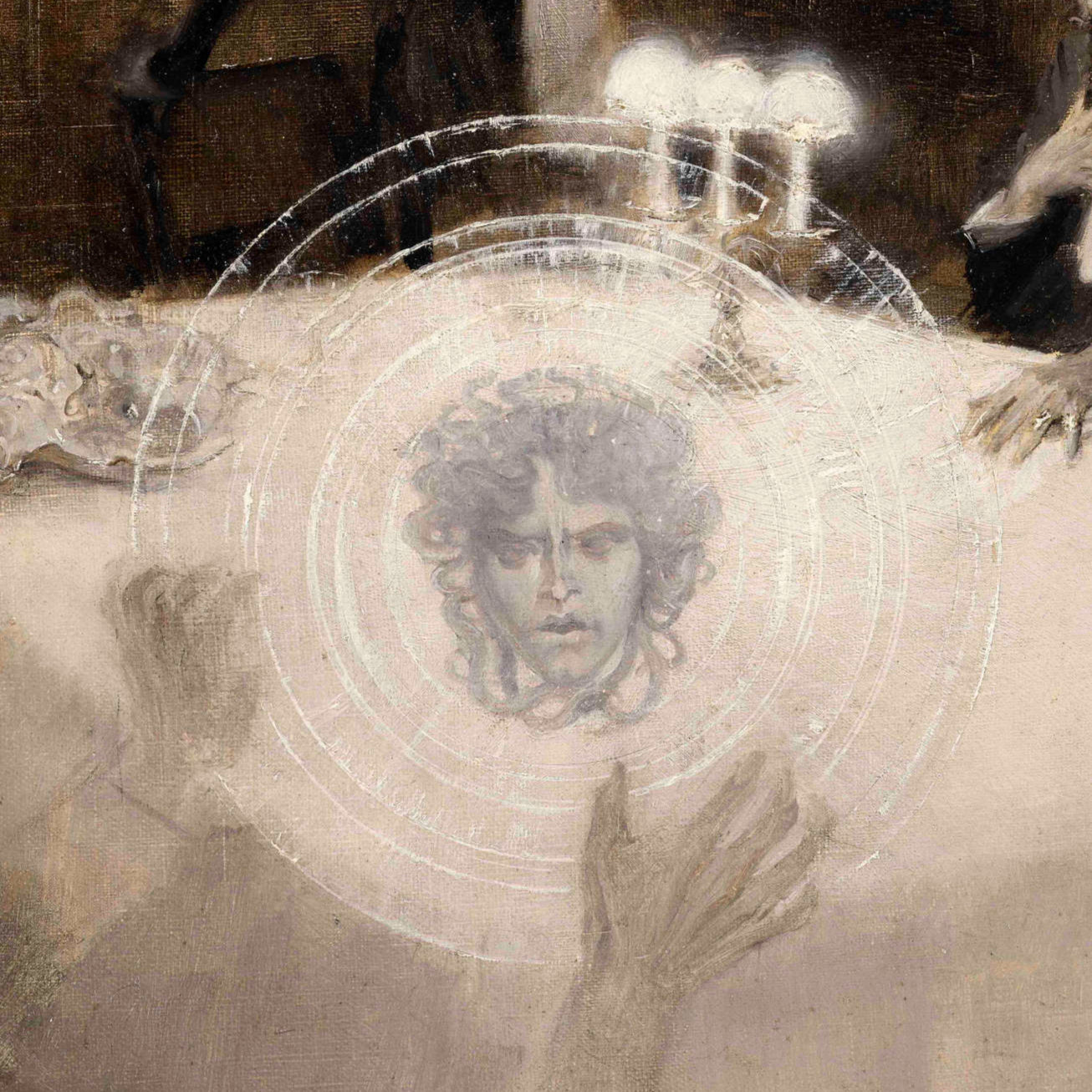 L’avertissement (Spirit scene) | Serafino Macchiati | 1905