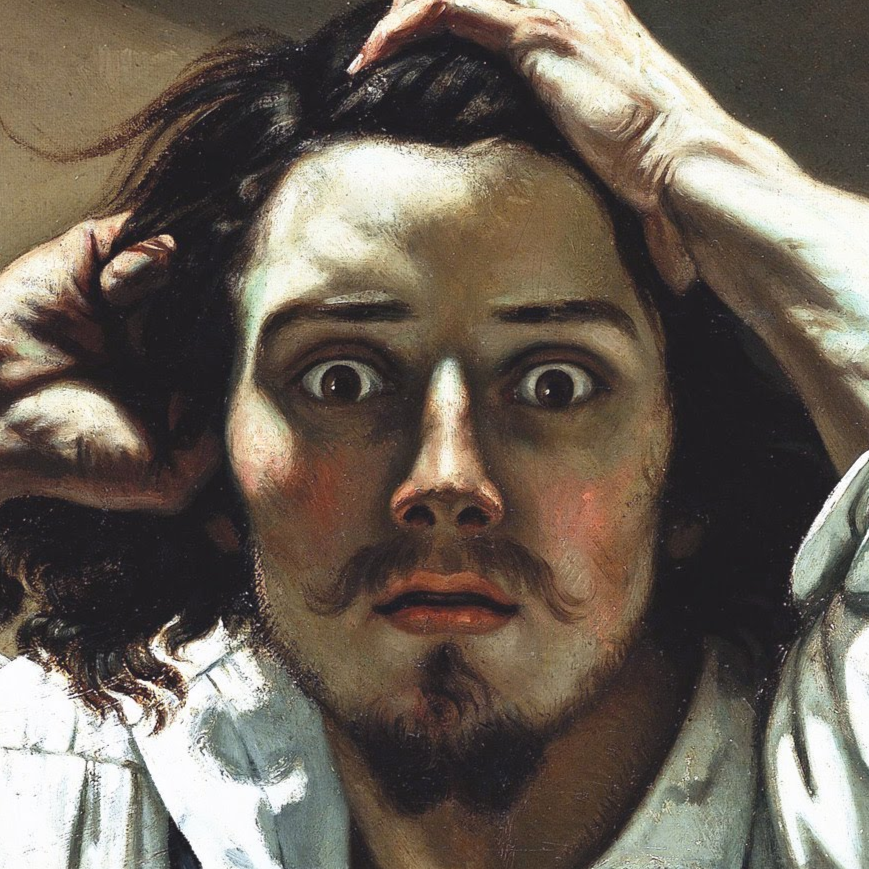 The Desperate Man | Gustave Courbet | 1843-45