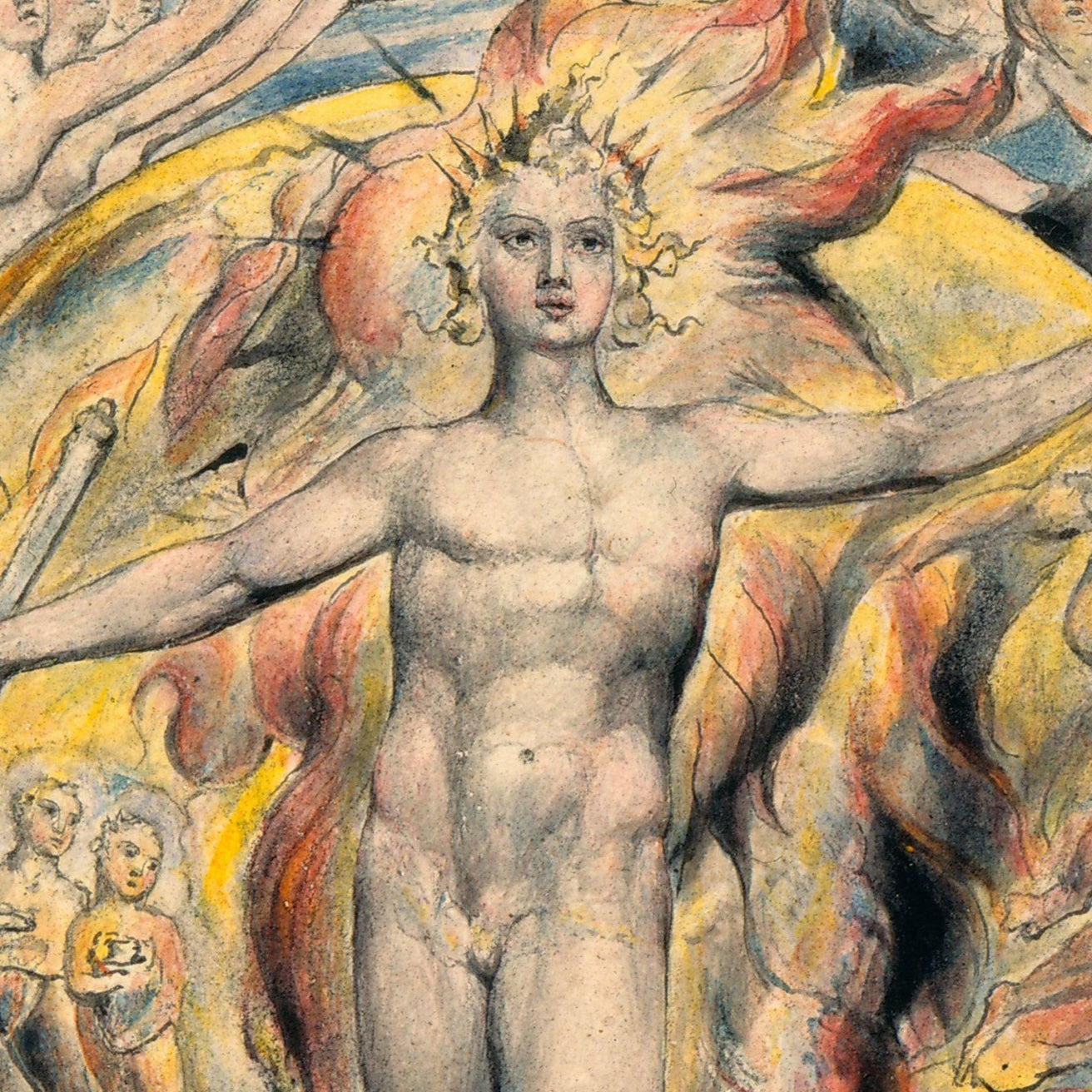 The Sun at his Eastern Gate | William Blake | 1816-20