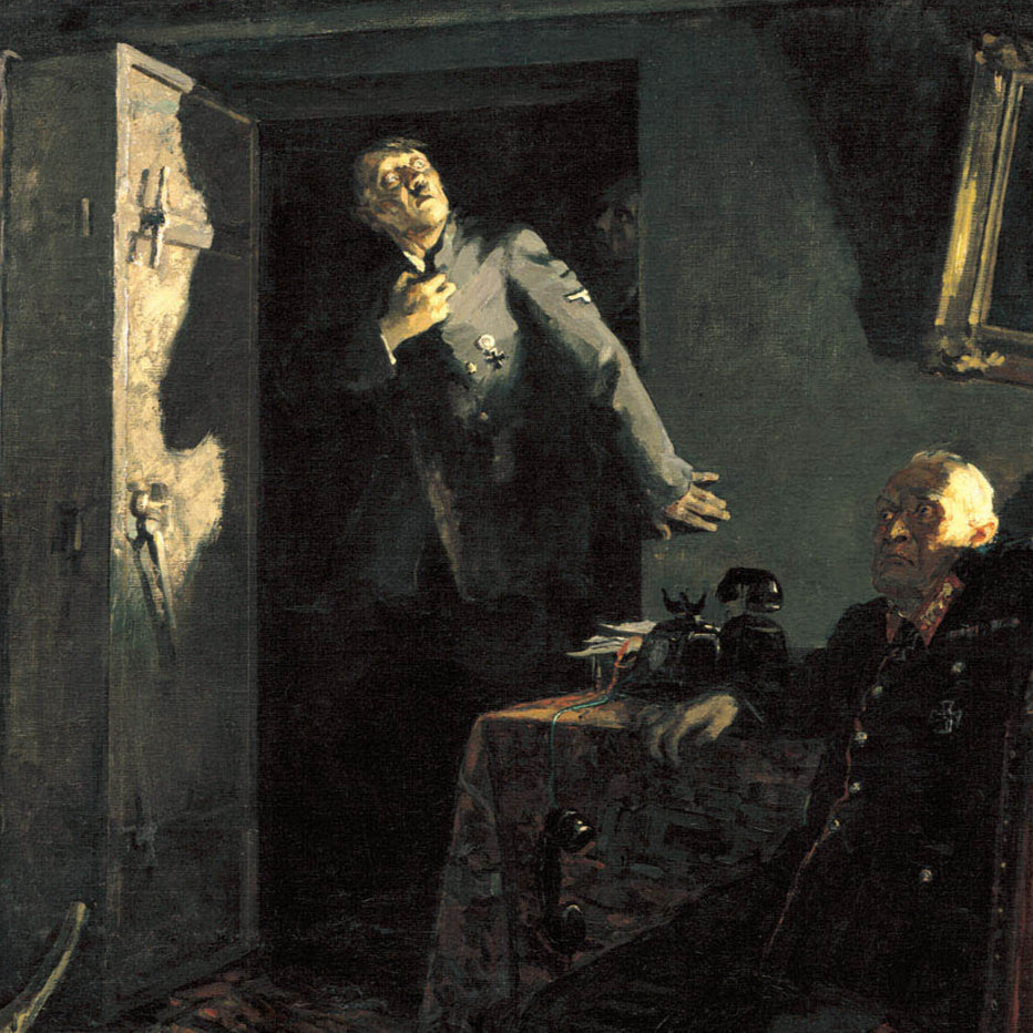 The End: Hitler During His Final Hours | Kukryniksy | 1948