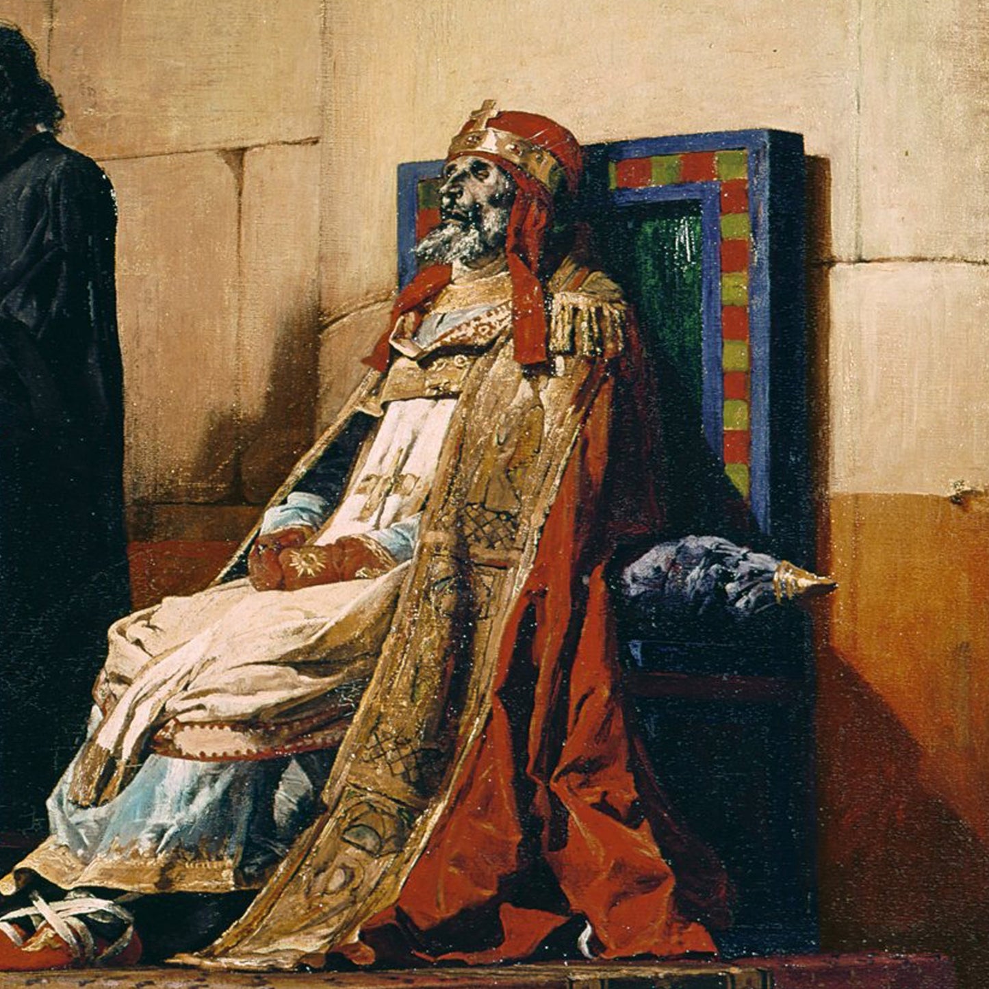 Pope Formosus and Stephen VI (The Cadaver Synod) | Jean-Paul Laurens | 1870