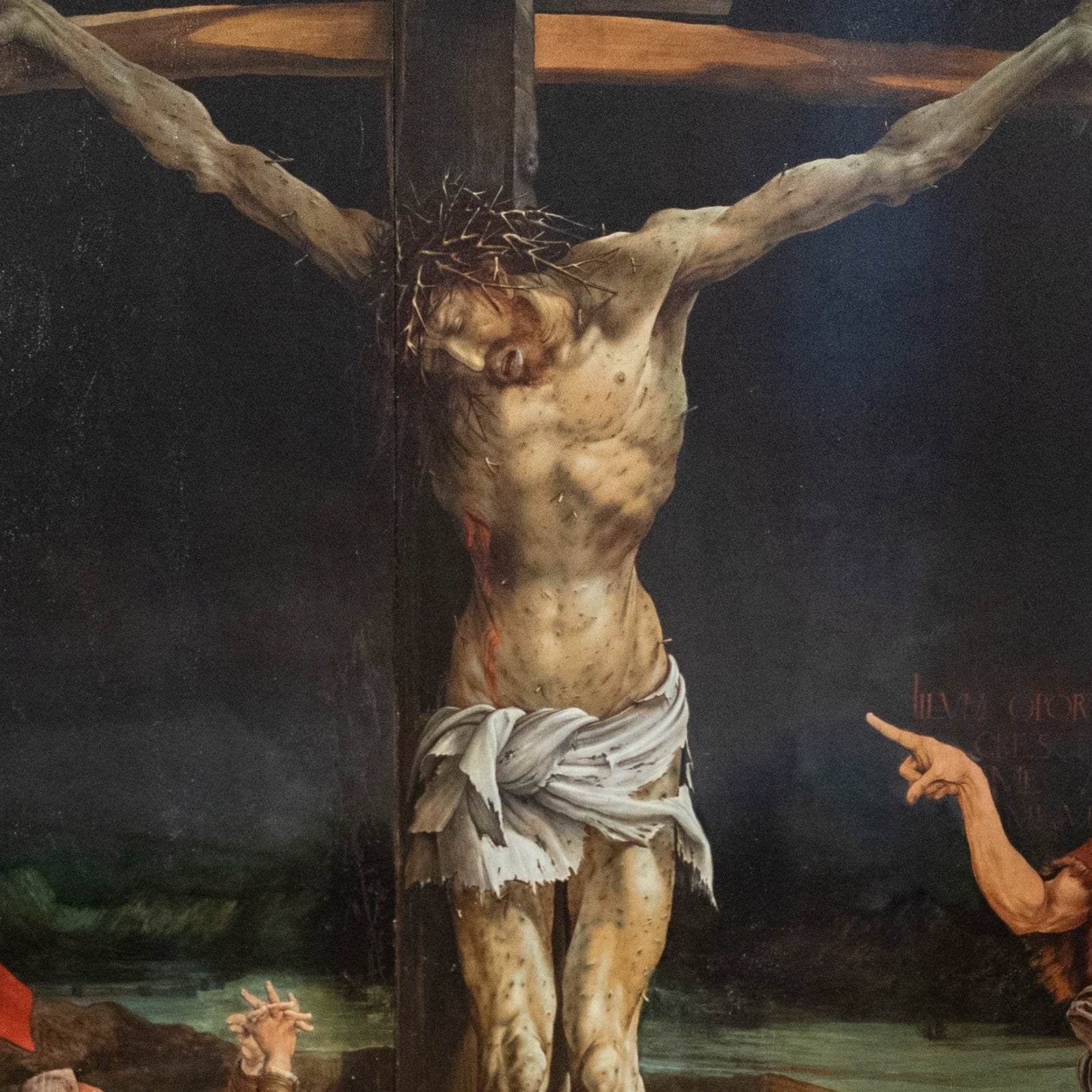 Isenheim Altarpiece: The Crucifixion | Matthias Grünewald | c