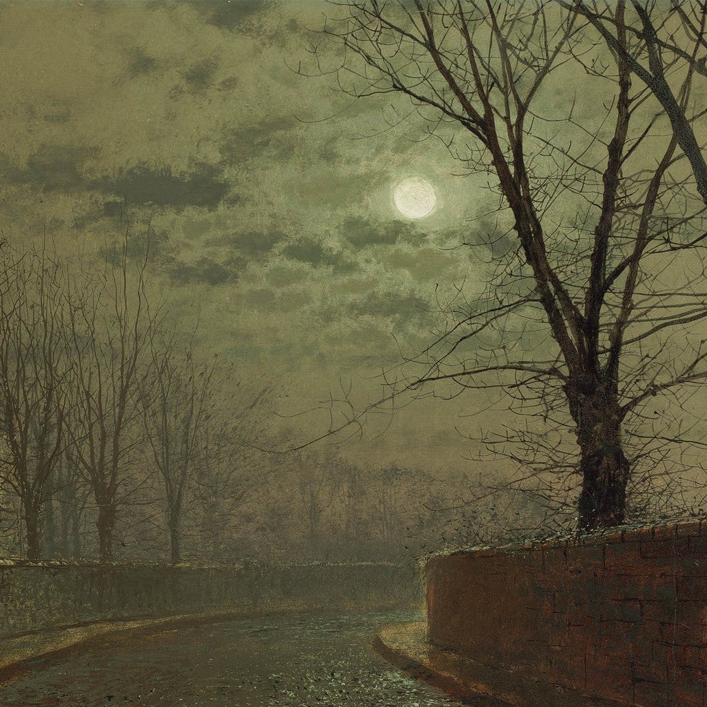 Silvery Moonlight | John Atkinson Grimshaw | 1882