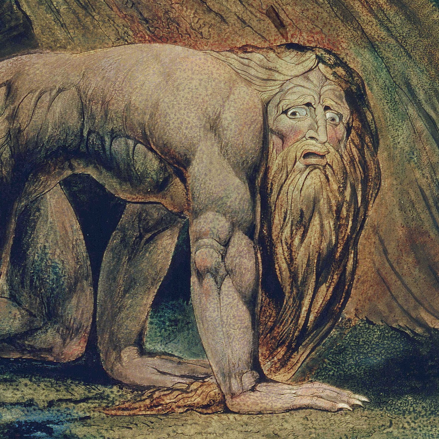 Nebuchadnezzar | William Blake | c. 1805