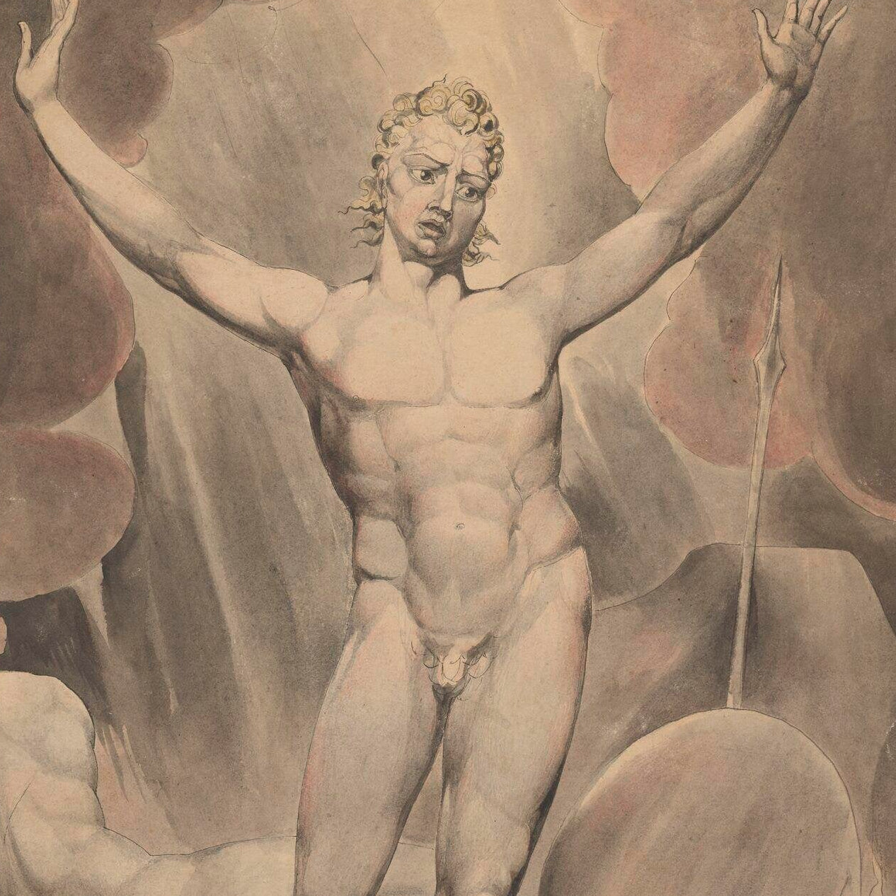 Satan Arousing the Rebel Angels | William Blake | 1808