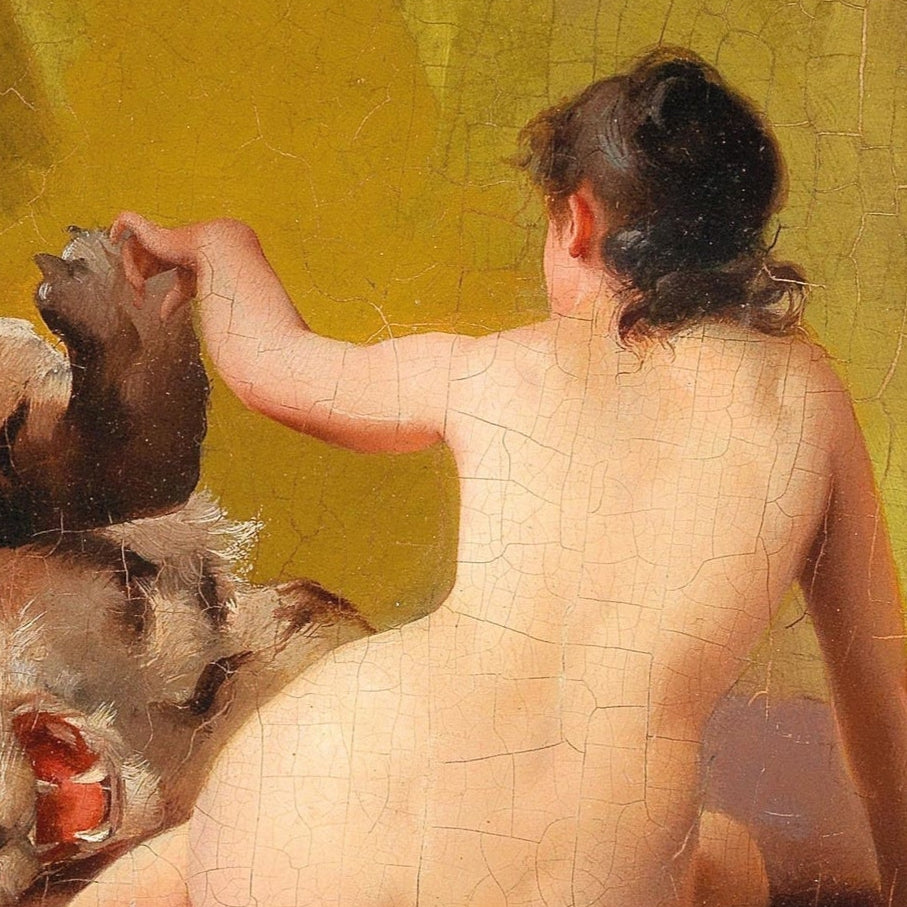Playing with the Tiger | Luis Ricardo Falero | 1877