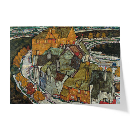 Crescent of Houses II | Egon Schiele | 1914