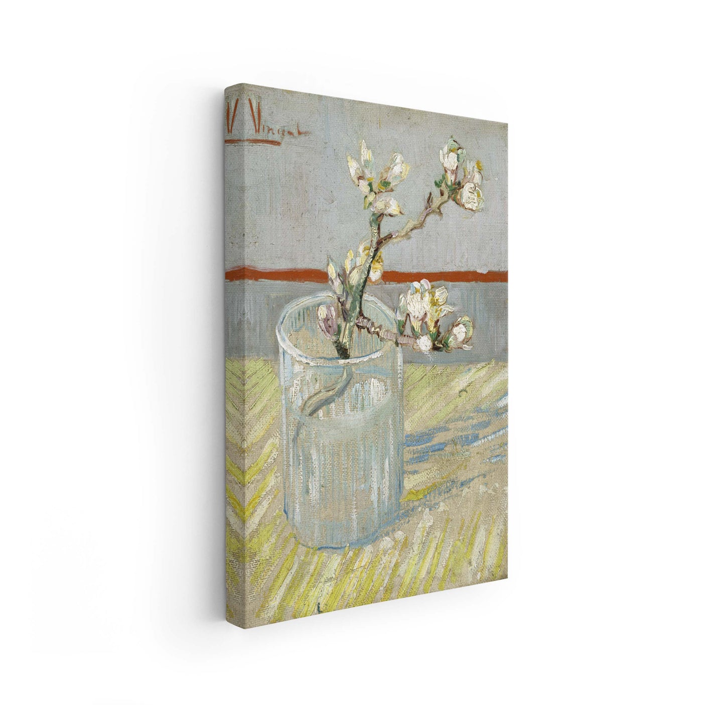 Spring of Flowering Almond In A Glass | Vincent van Gogh | 1890