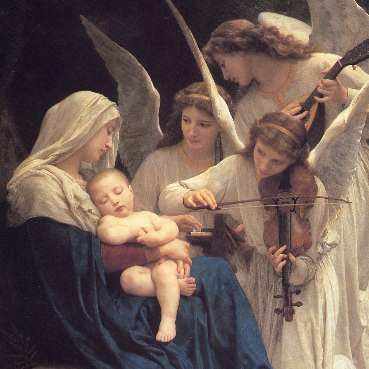 The Song of the Angels | William-Adolphe Bouguereau | 1881