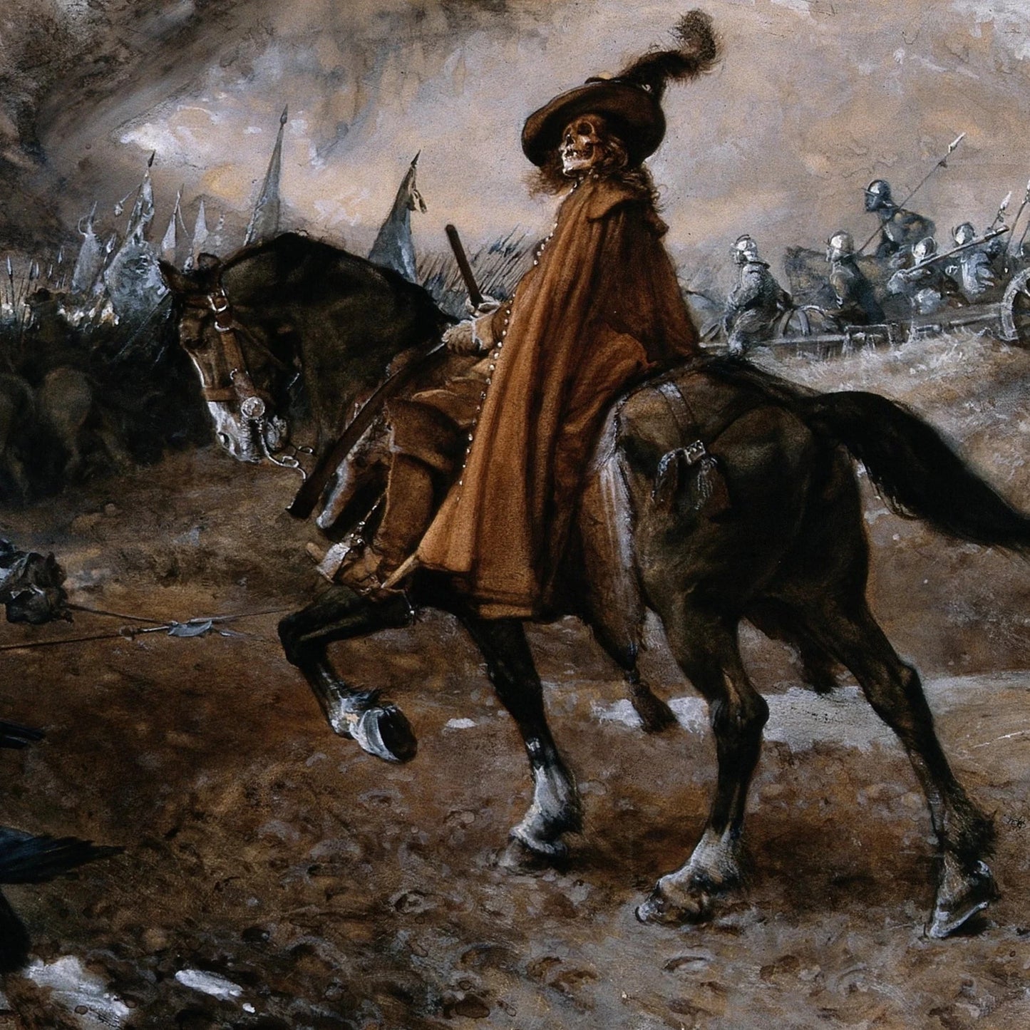 Death as General | Edgar Bundy | 1911