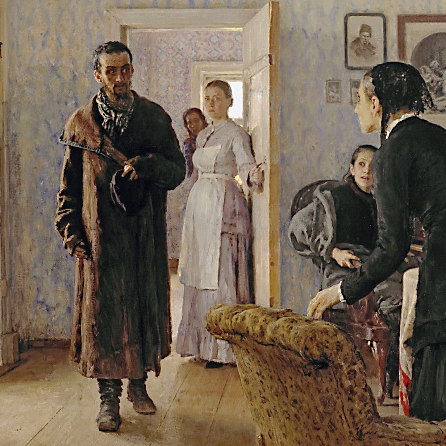 They Did Not Expect Him | Ilya Repin | 1884-88