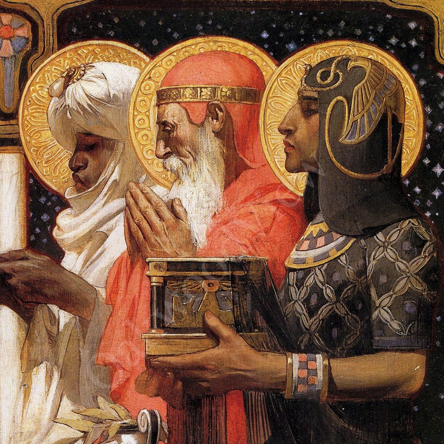 Three Wise Men | J. C. Leyendecker | c. 1900