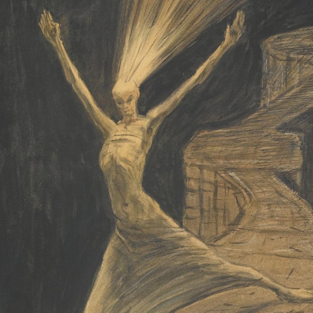 The Buddha | Alfred Kubin | 1905