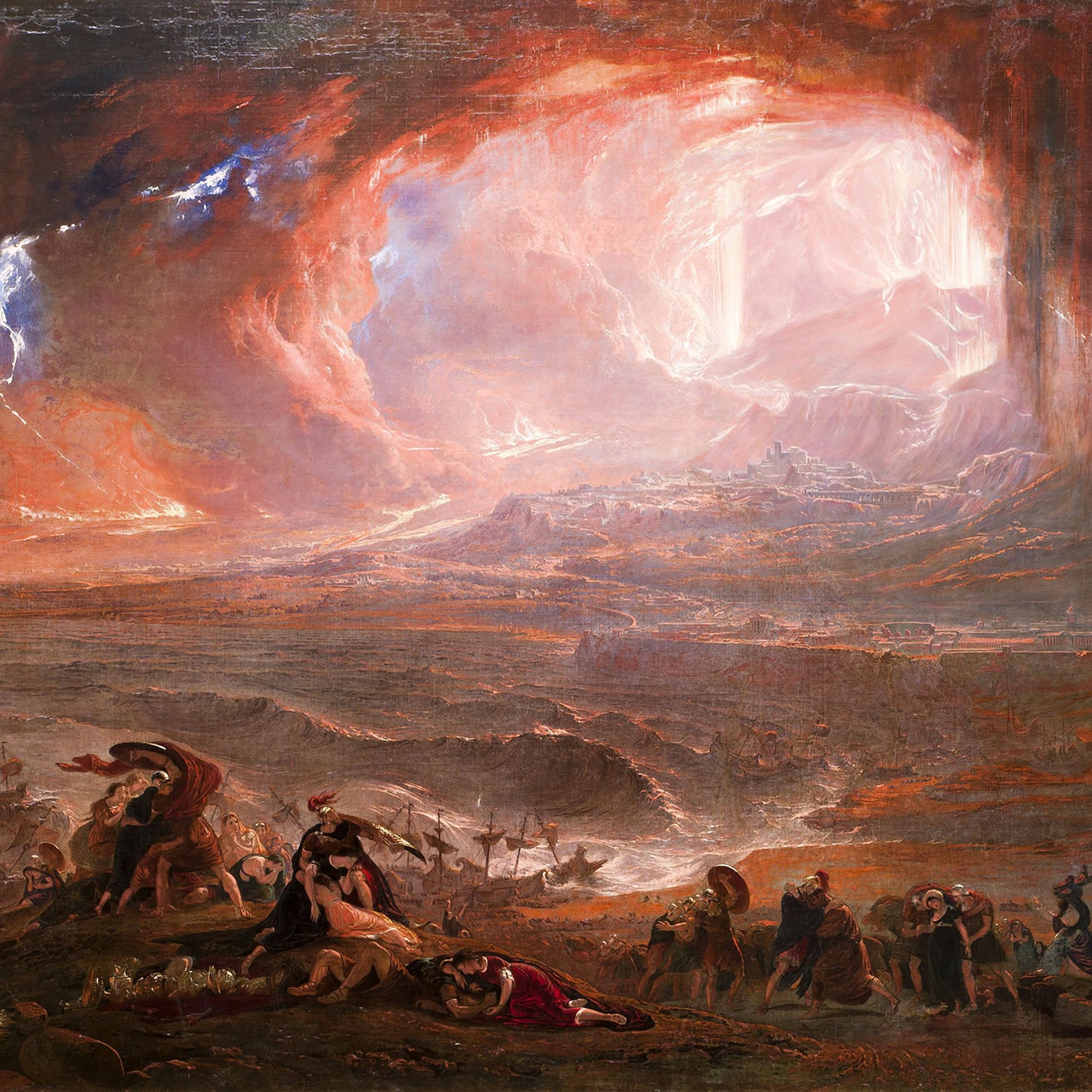 The Destruction of Pompeii and Herculaneum  | John Martin | c. 1821