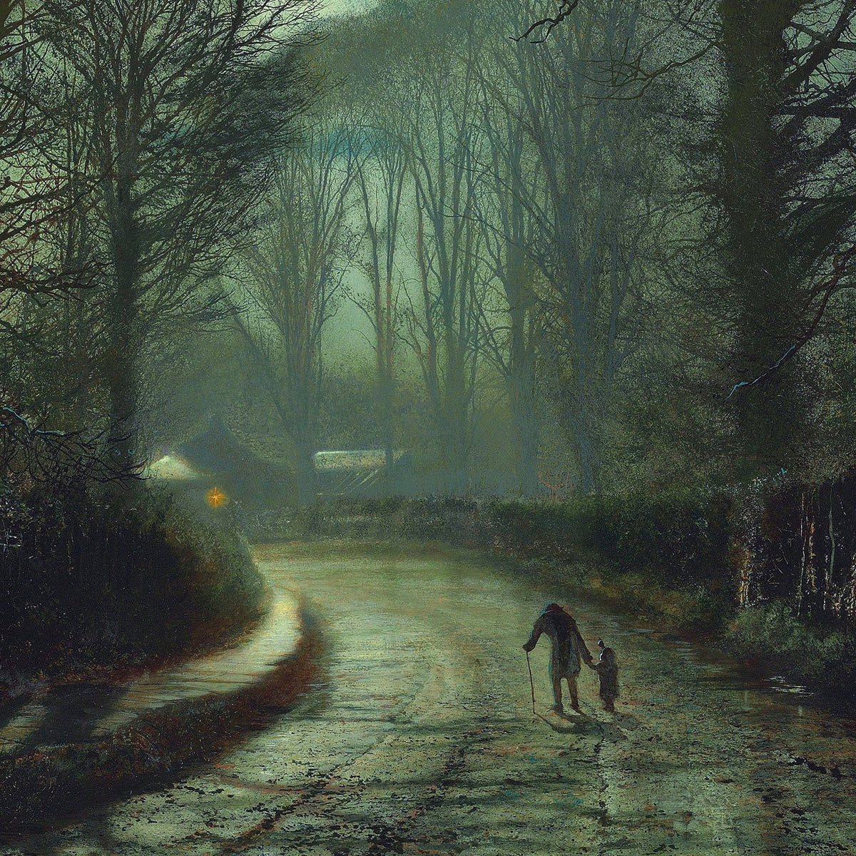 Nearing Home | John Atkinson Grimshaw | 1872