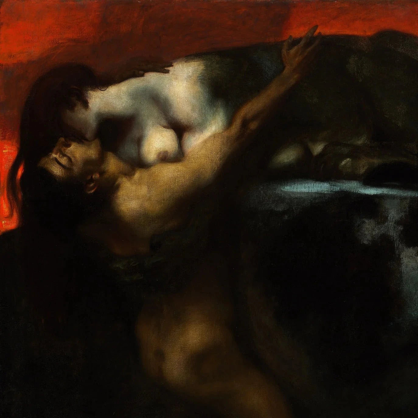 The Kiss of Sphinx | Franz von Stuck | 1895