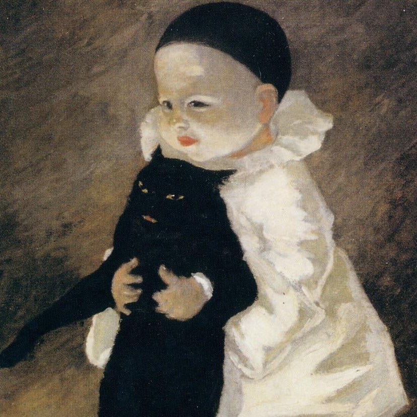 Pierrot and the Cat | Théophile Steinlen | 1889