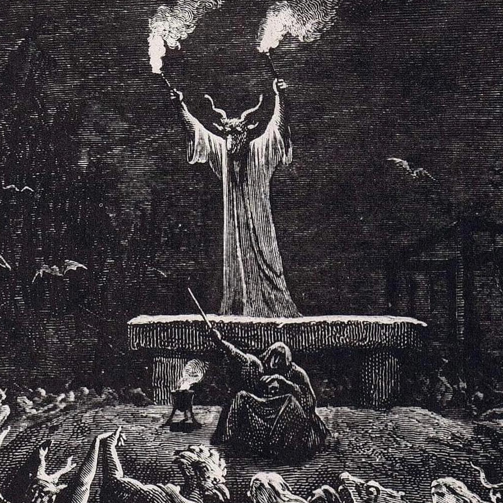 Dance of the Sabbath | Émile-Antoine Bayard | 1870