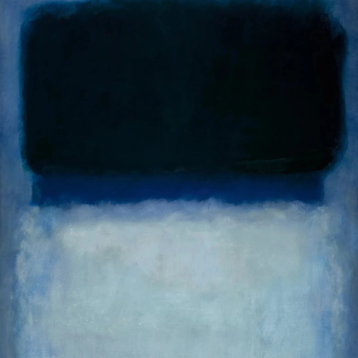 Black on Blue | Mark Rothko | 1956