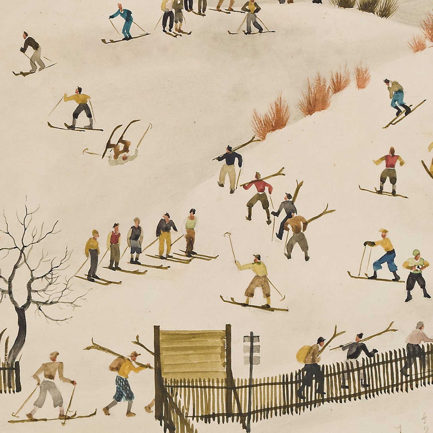 Practice Slope | Franz Sedlaceck | 1936
