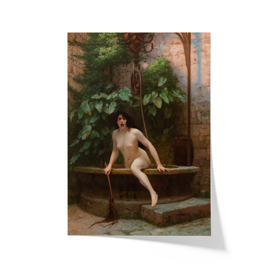 Truth Coming Out of Her Well to Shame Mankind | Jean-Léon Gérôme | 1896