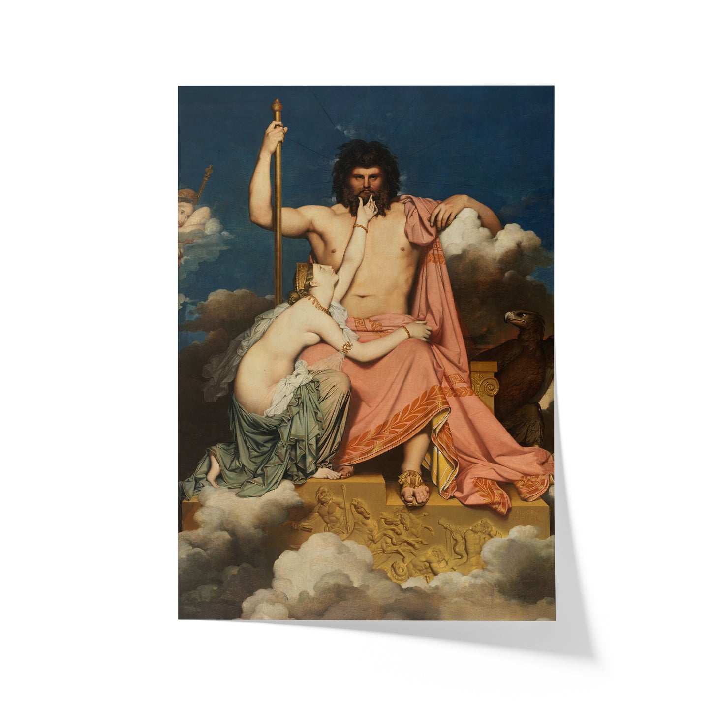 Jupiter and Thetis | Jean-Auguste-Dominique Ingres | 1811