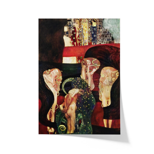 Jurisprudence (Colorized) | Gustav Klimt | 1903