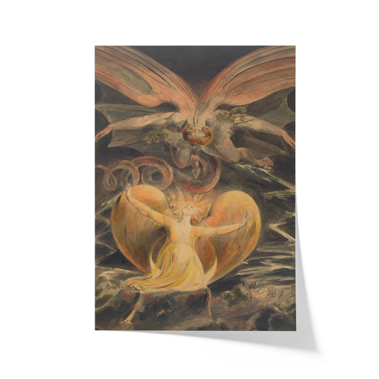 The Great Red Dragon and the Woman Clothed with the Sun | William Blake | c. 1805