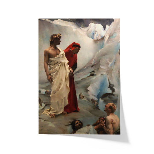 Dante and Virgil in Hell⁣⁣ | Gustave Courtois⁣⁣ | 1879